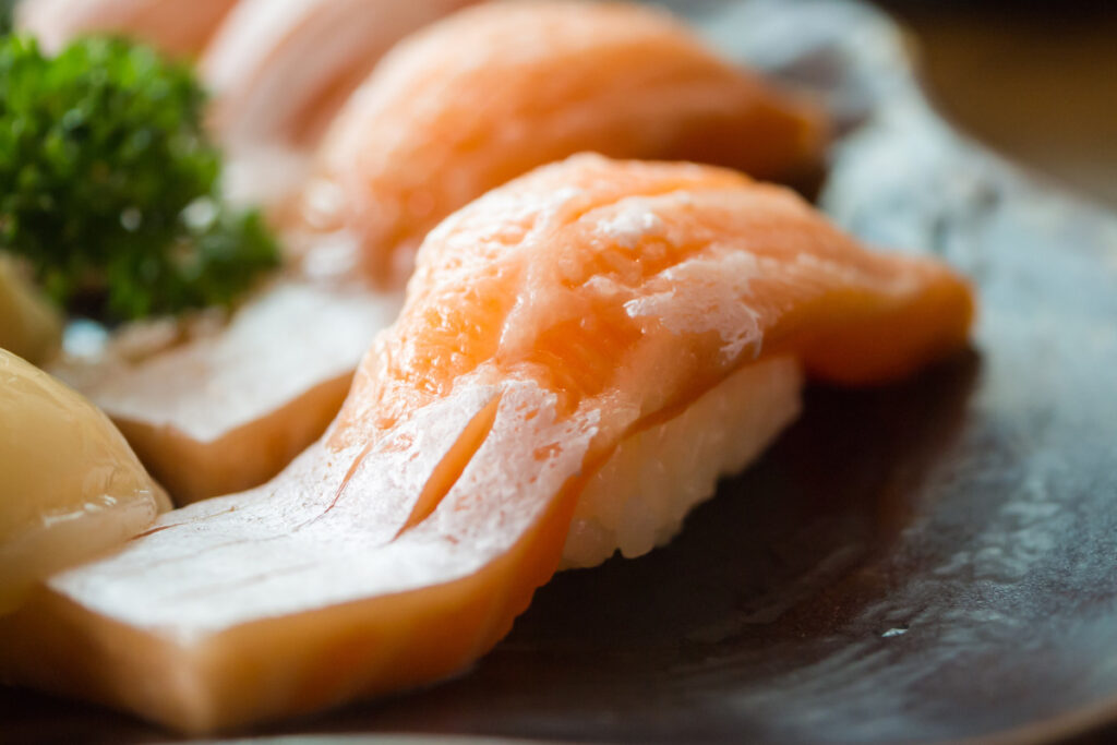 What is the Beloved Salmon Sushi in the World?