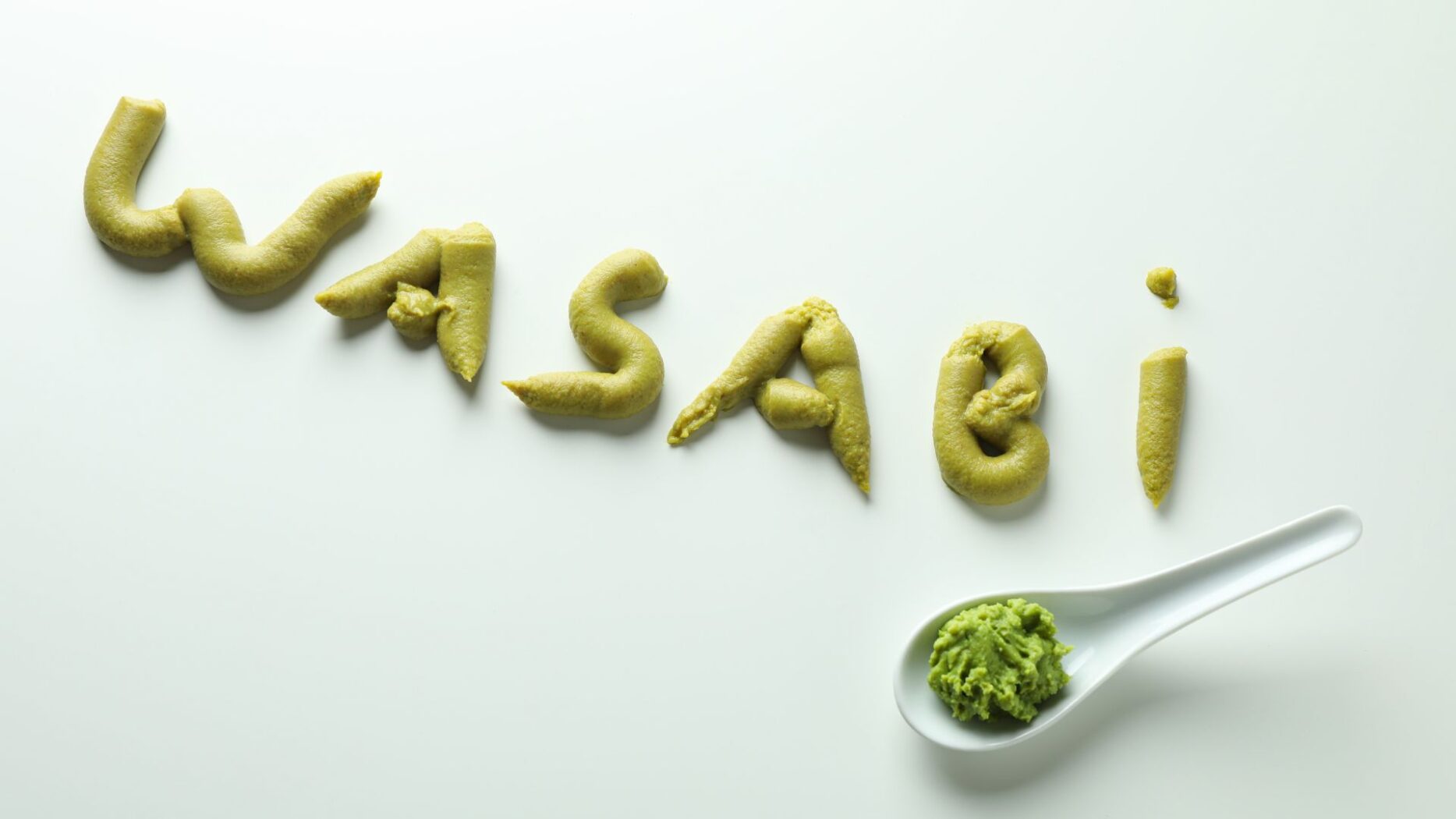 "wasabi" written using wasabi