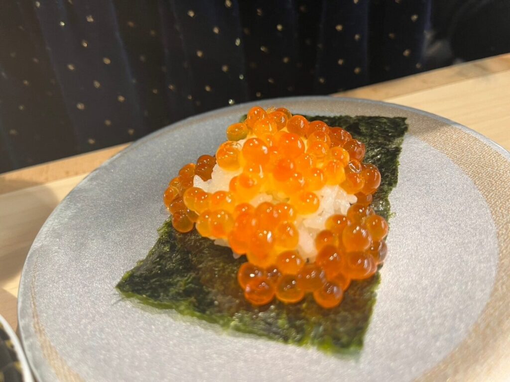 Hama Sushi Hokkaido Ikura Wrapped in