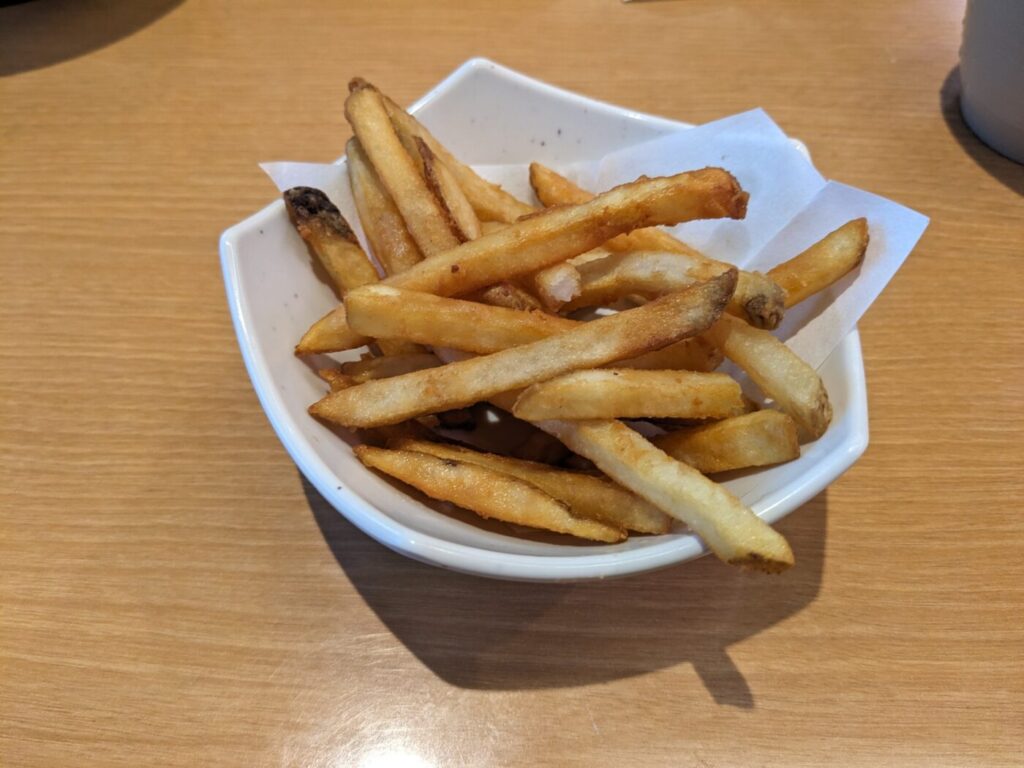 Sushiro Kanazawa French fries 150 yen (tax included)