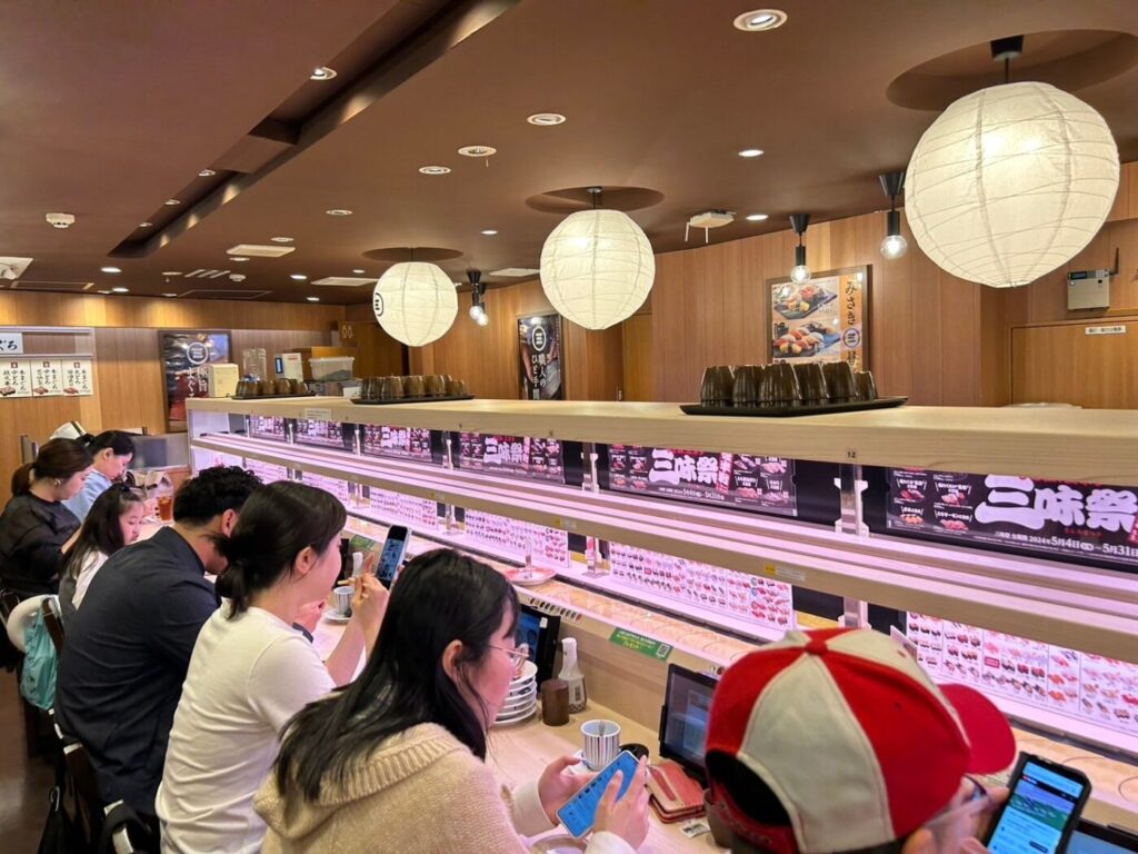 sushi Misaki meguro Counter seats1